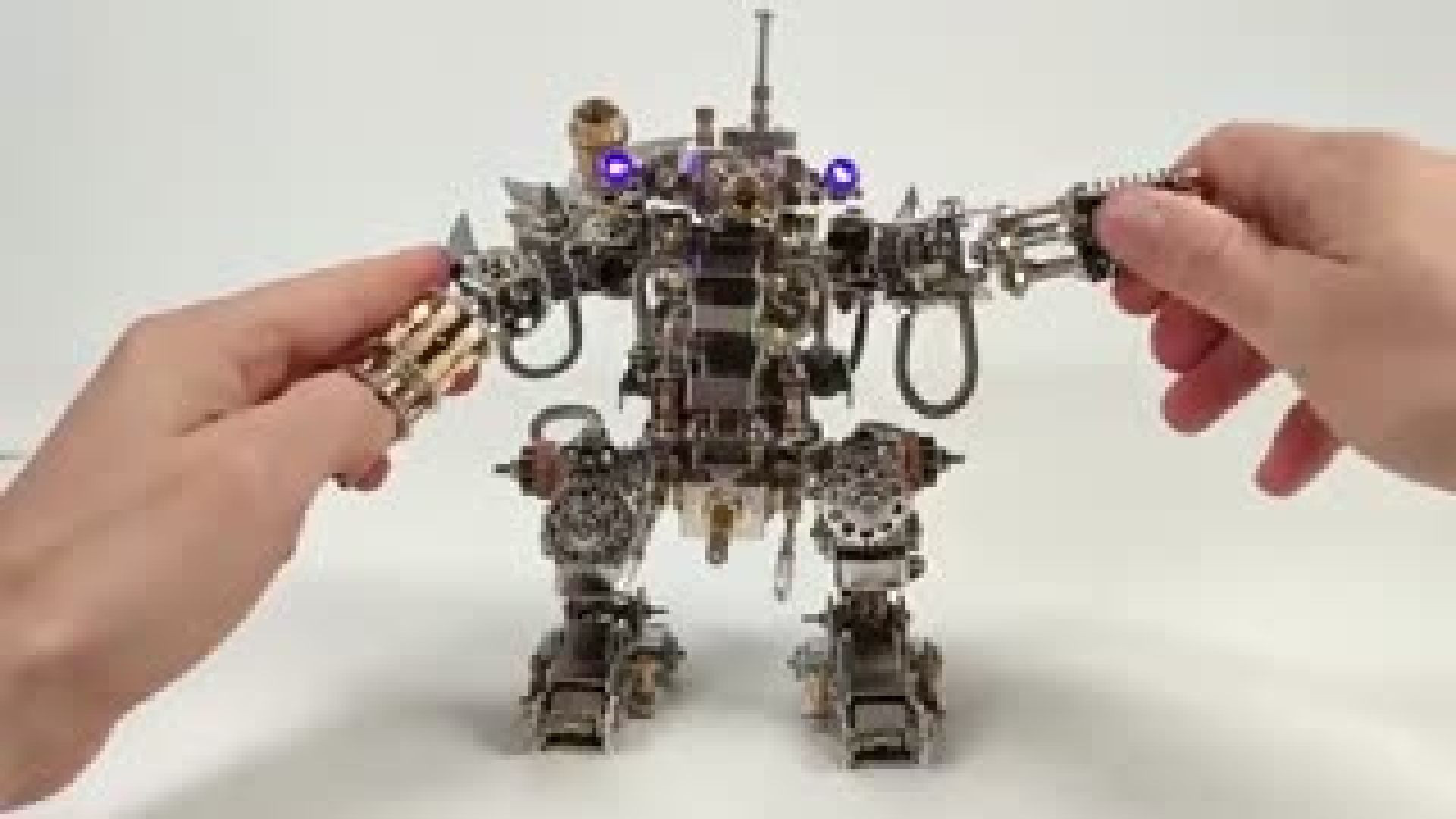 ⁣3D Puzzle Magnetic Mecha Magnetic Games